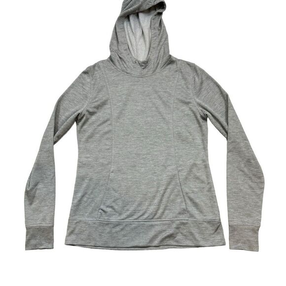 Ladies Grey Avia Brand Hoodie Sweatshirt Size Medium - Picture 3 of 13